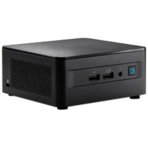Intel NUC12 WSHi5 Pro Kit Mini Barebone PC, Intel Core i5-1240P 1.2GHz, 2x DDR4-3200 RAM, 64GB Max Memory, 12 Cores, Intel Iris Xe , 2x HDMI, 2xUSB-C DP, 2 x USB4 Type-C, TB 4 | RNUC12WSHI50002
