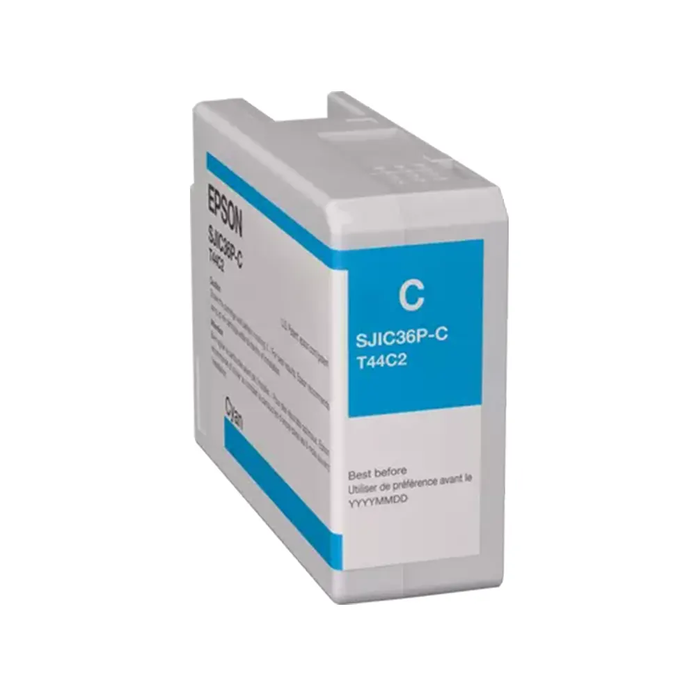 Epson Ink cartridge for ColorWorks C6500/C6000 (Cyan) SJIC36P(C) - C13T44C240