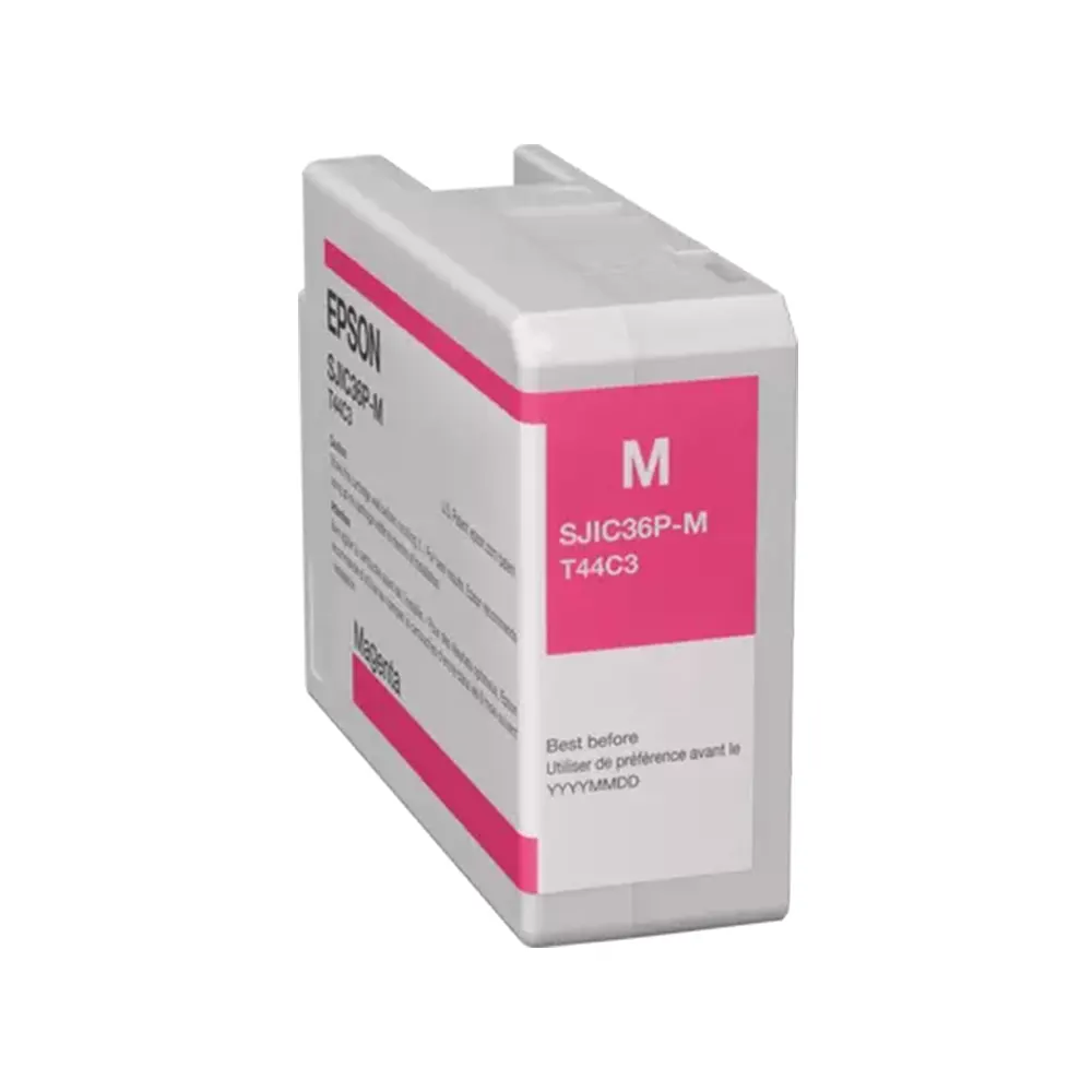 Epson Ink cartridge for ColorWorks C6500/C6000 (Magenta) - SJIC36P(M) - C13T44C340