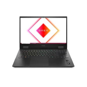 HP Omen 15-EN1001NE Gaming Laptop, 15.6" FHD IPS 144Hz Display, AMD Ryzen 7 5800H, 16GB RAM, 1TB SSD, GeForce RTX 3060 6GB GPU, Arabic-English Keyboard, Windows 11 Home, Black | 38U49EA
